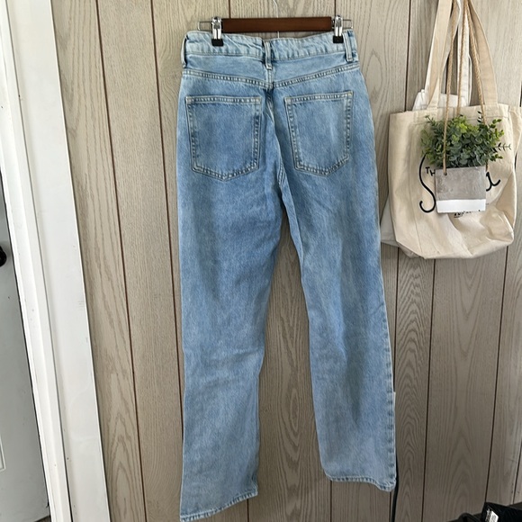 H&M | Buttonfly Straight Leg Jeans - Picture 8 of 10